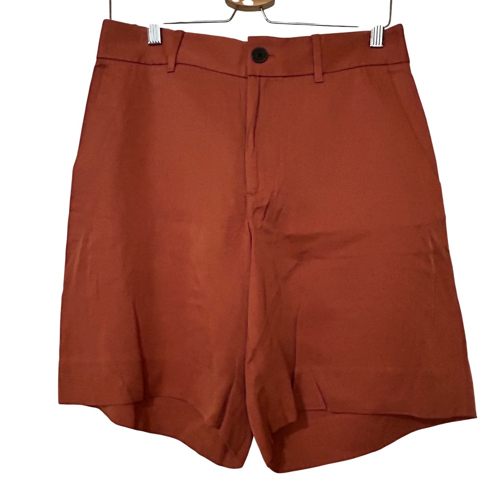 Banana Republic Women's Shorts Size 8 NWT – Rust Lyocell‎ Tailored Fit